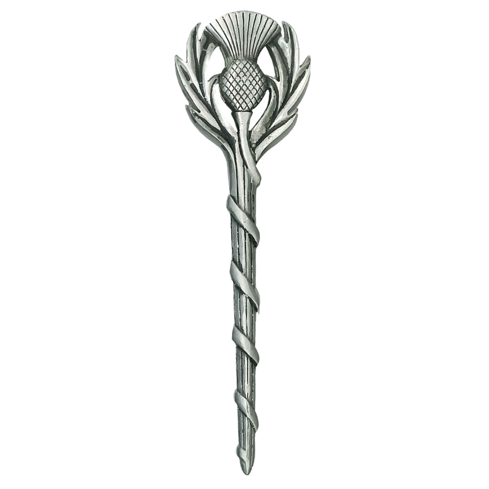 Thistle Antique Kilt Pin - Click Image to Close